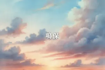 鳴保