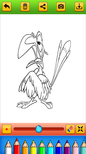 Coloring Book Lion Family