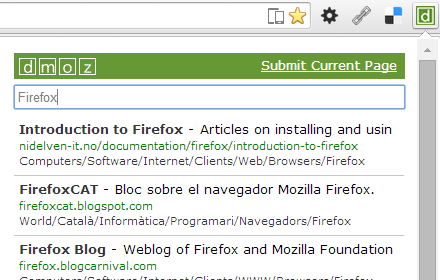 DMOZ Preview image 0