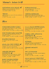 The Canteen By Asia House menu 2