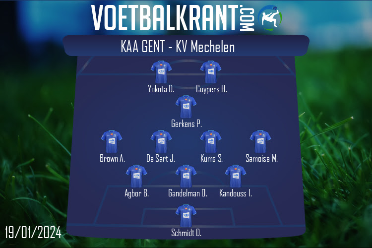 KAA Gent (KAA Gent - KV Mechelen)