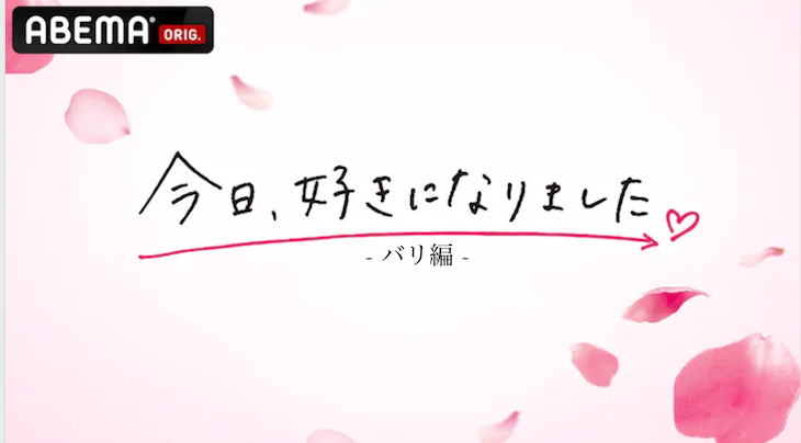 「今日、好きになりました。 - バリ編 -」のメインビジュアル