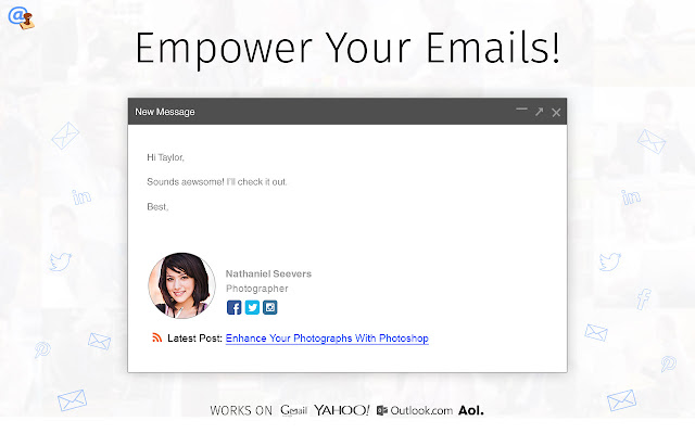 Add Email Signature - WiseStamp