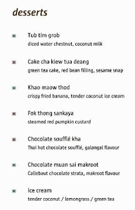 Thai Pavilion - Taj City Centre Gurugram menu 7