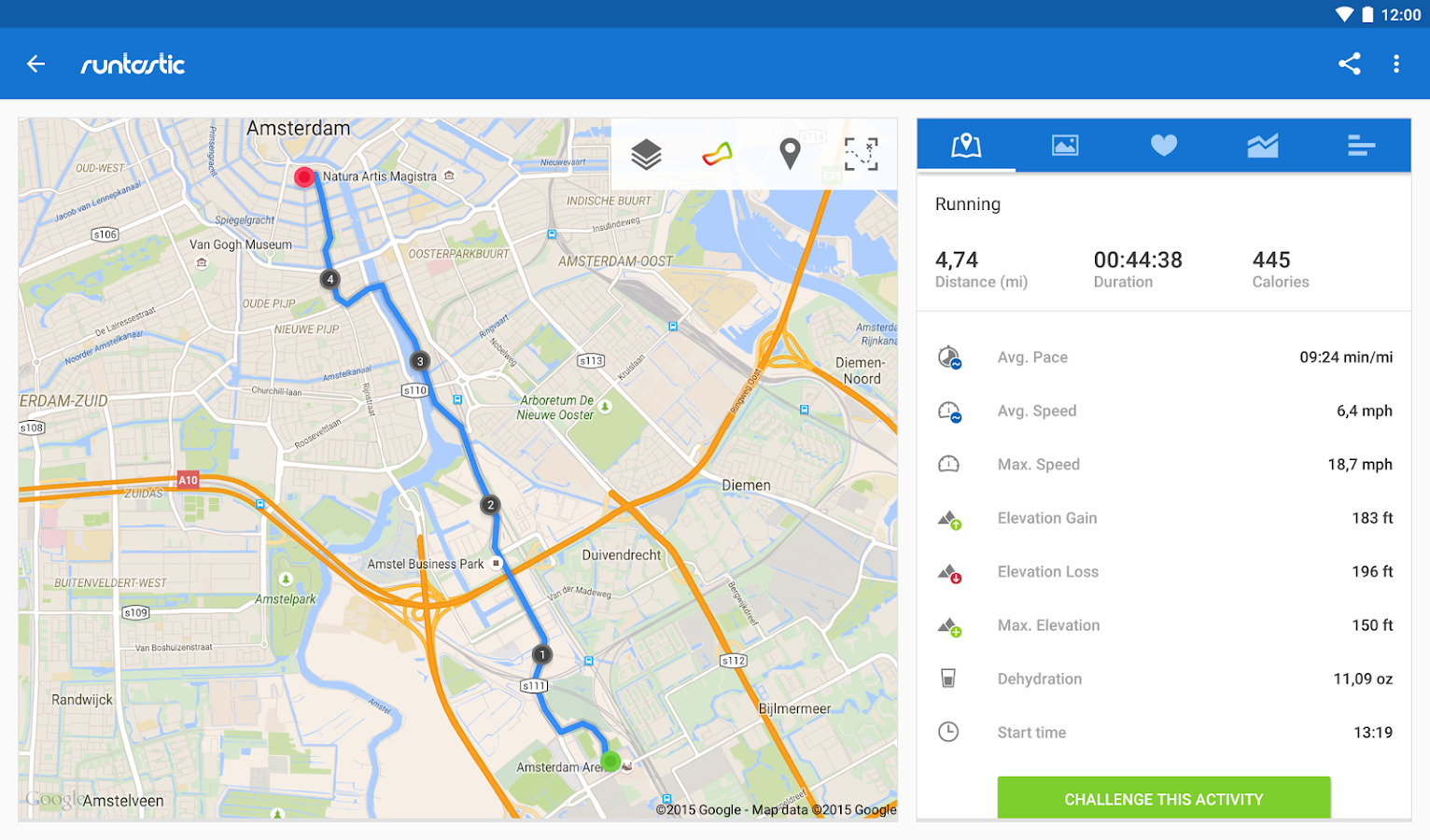    Runtastic PRO Running, Fitness- screenshot  