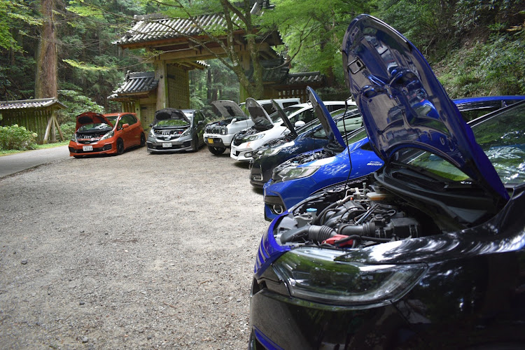 フィットのご近所レーシング・談山神社 東大門・お盆休み最終日・記録更新に関するカスタム事例の投稿画像4枚目
