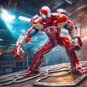 Icon Robot Superhero Spider Fighter