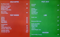 Lassi Centre menu 3