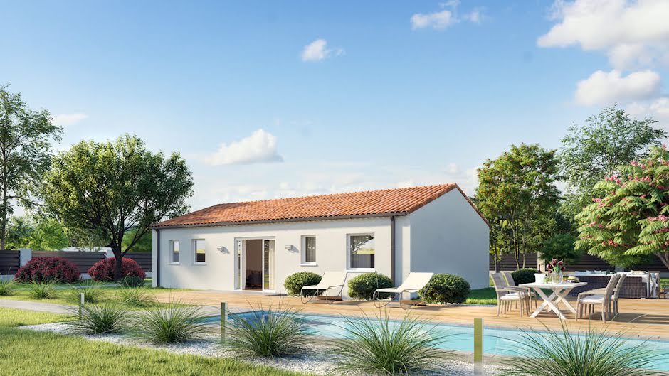 Vente maison neuve 3 pièces 68 m² à Les Pineaux (85320), 178 862 €