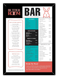 Butterroom menu 7