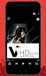 Videoplayer hd - alle Format Media Player 2018 Ekran görüntüsü