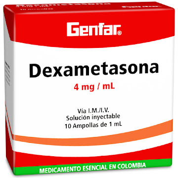 Dexametasona Genfar 4 mg Caja x 10 Ampollas  