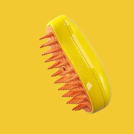 New Cat Dog Grooming Comb Electric Spray Water Spray Kitten Pet Comb Soft Silicone Depilation Cats Bath Brush Grooming S