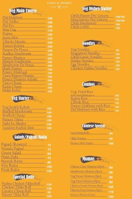 The Indian Kitchen menu 1