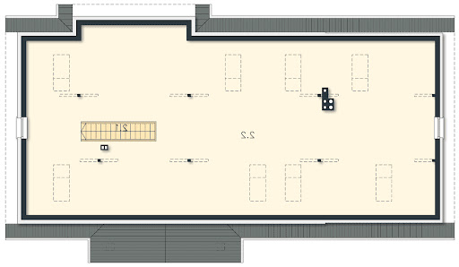 Rockville IV DCB121c - Rzut strychu - 113,23