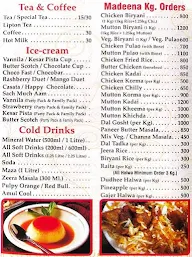 Cafe Madina menu 5