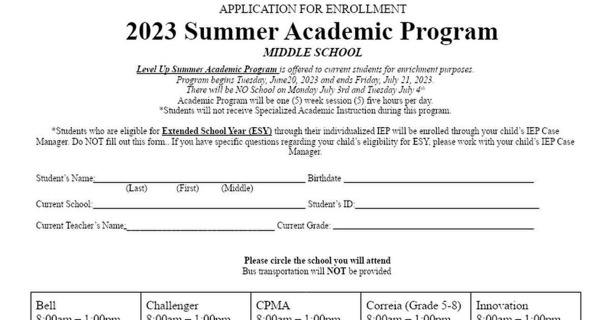 2023 Middle School SS Eng App Final