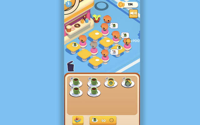 Merge Cafe Unblocked Game Preview image 1