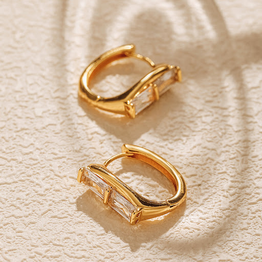 Title 5, Womens Fashion Square Vintage Earrings Timeles...