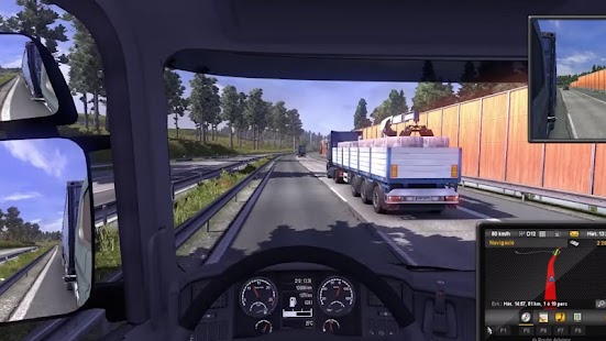 Heavy Truck Driving Simulator 3D: Realistic mobile Screenshot