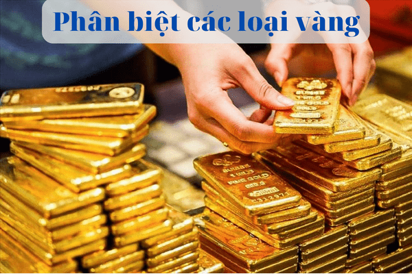 phan biet cac loai vang