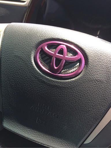 アルファード のステアリングエンブレム 塗装 エムズガレージ Diyに関するカスタム メンテナンスの投稿画像 車のカスタム情報はcartune