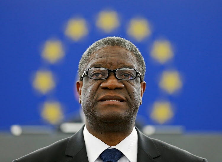 Gynaecologist Denis Mukwege treats victims of sexual violence in the Democratic Republic of Congo.