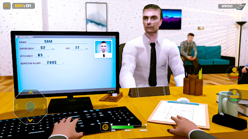 Screenshot HR Manager Job Simulator