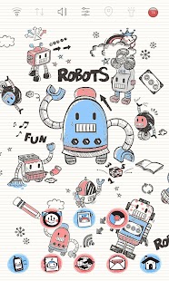 How to download Doodle Robot Launcher theme 1.0 unlimited apk for laptop