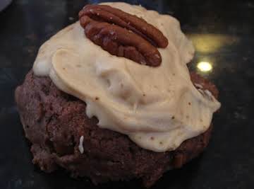 Chocolate Bourbon Pecan Cookies