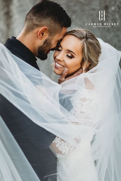 Fotografo di matrimoni Carmen Hickey (carmenhi). Foto del 12 febbraio 2019