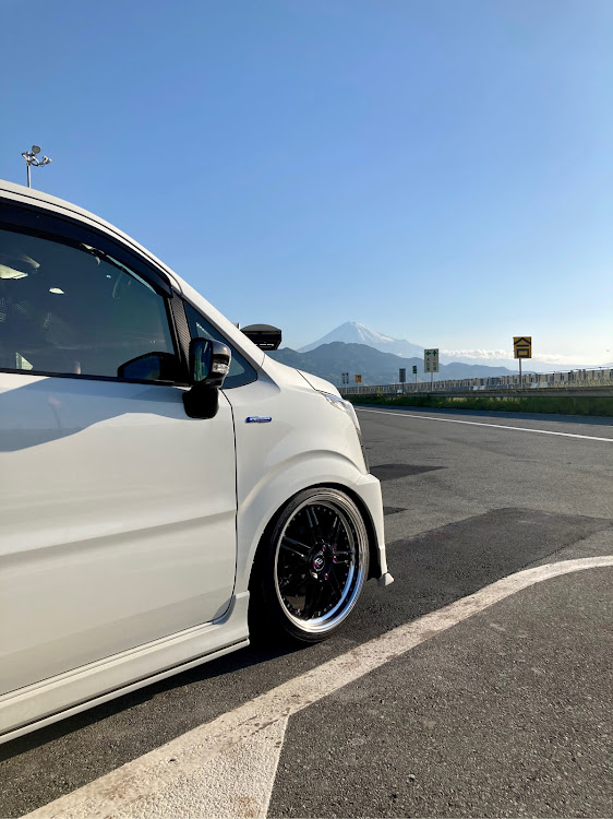 ワゴンRスティングレーのワゴンRスティングレー・MH55S・富士山とコラボ・GW・DIYに関するカスタム事例の投稿画像6枚目