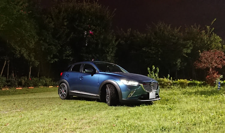 CX-3のみんなのボディカラー・エターナルブルーマイカ・TEIN FLEX Z・青い車に関するカスタム事例の投稿画像2枚目