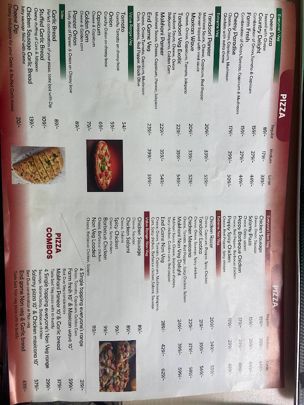 Foodezz menu 