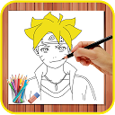 How To Draw Boruto 5.0 APK Download