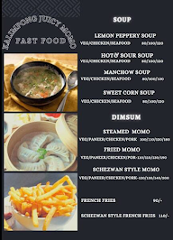 Kalimpong Juicy Momo And Fast Food menu 1