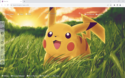 Pokemon Wallpaper New Tab