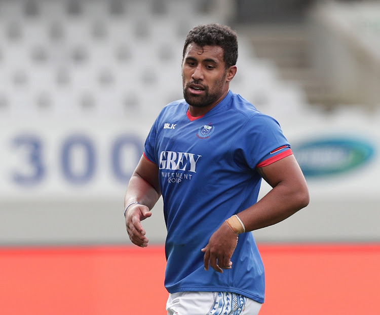 Chris Vui is Samoa's co-captain. Picture: DAVE ROWLAND/GETTY IMAGES