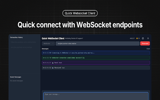 Quick WebSocket Client with Socket.IO