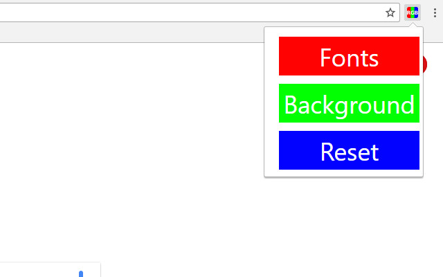 Colour Changer chrome extension