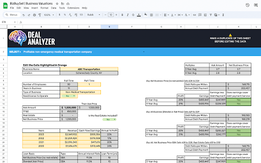 Deal Analyzer