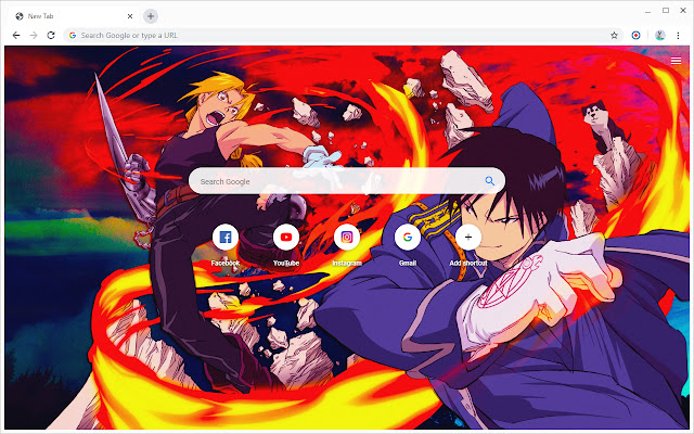 New Tab - Fullmetal Alchemist