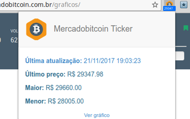 Mercado Bitcoin Ticker Preview image 3