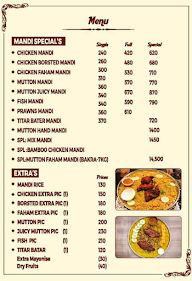 Bamboo House Resturant menu 4