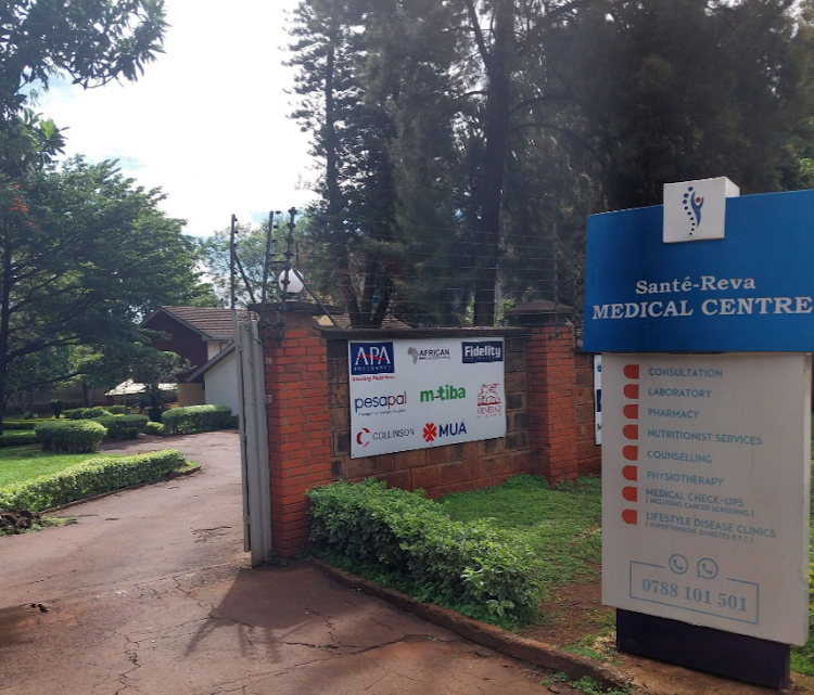 Santé-Reva Medical Centre in Lavington, Nairobi, where clinical psychologist Dr Frida Kameti is based