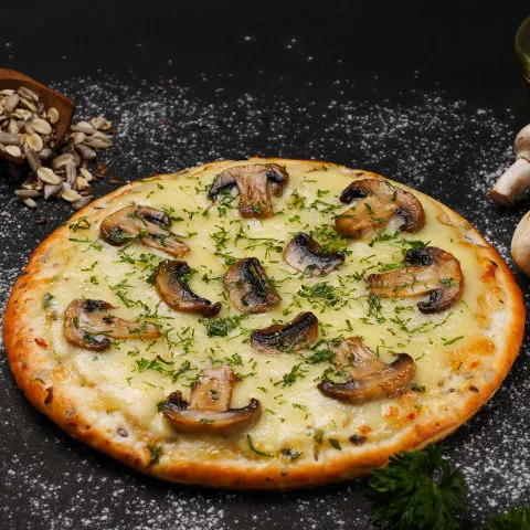 "8" Truffle Mushroom Sourdough Pizza