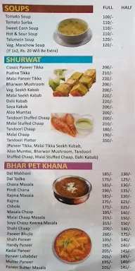 Rajdharam menu 1