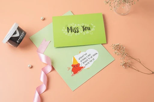 Miss You Card