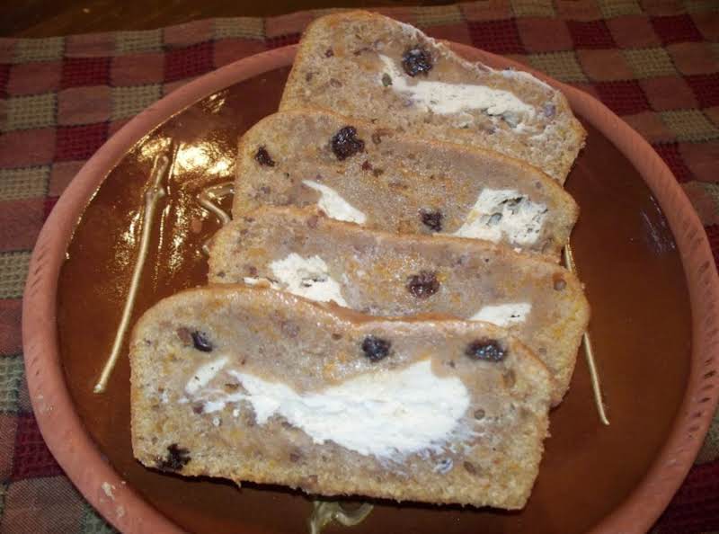 Pumpkin Bread With Maple Cream Cheese Filling