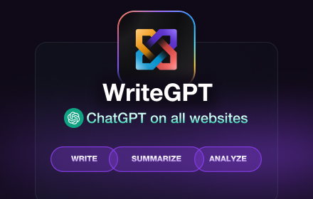 ChatGPT Free Chat GPT4 AI by WriteGPT small promo image